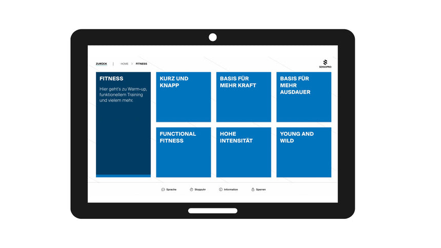 FITNESS REVOLUTION Sensopro Shop
